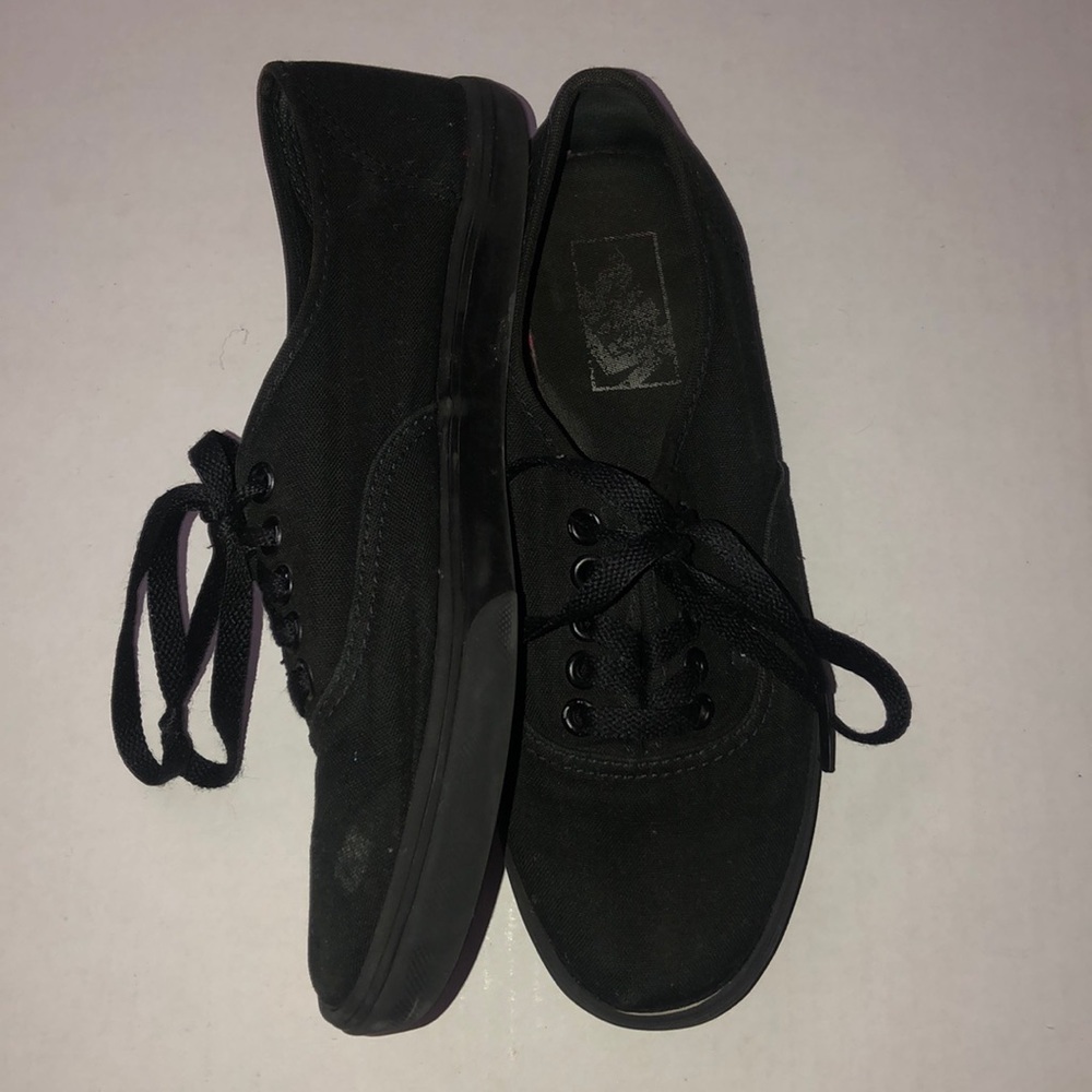 BLACK VANS - Picture 2 of 2